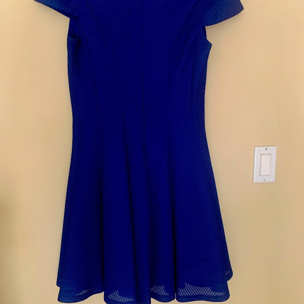 Royal blue dress